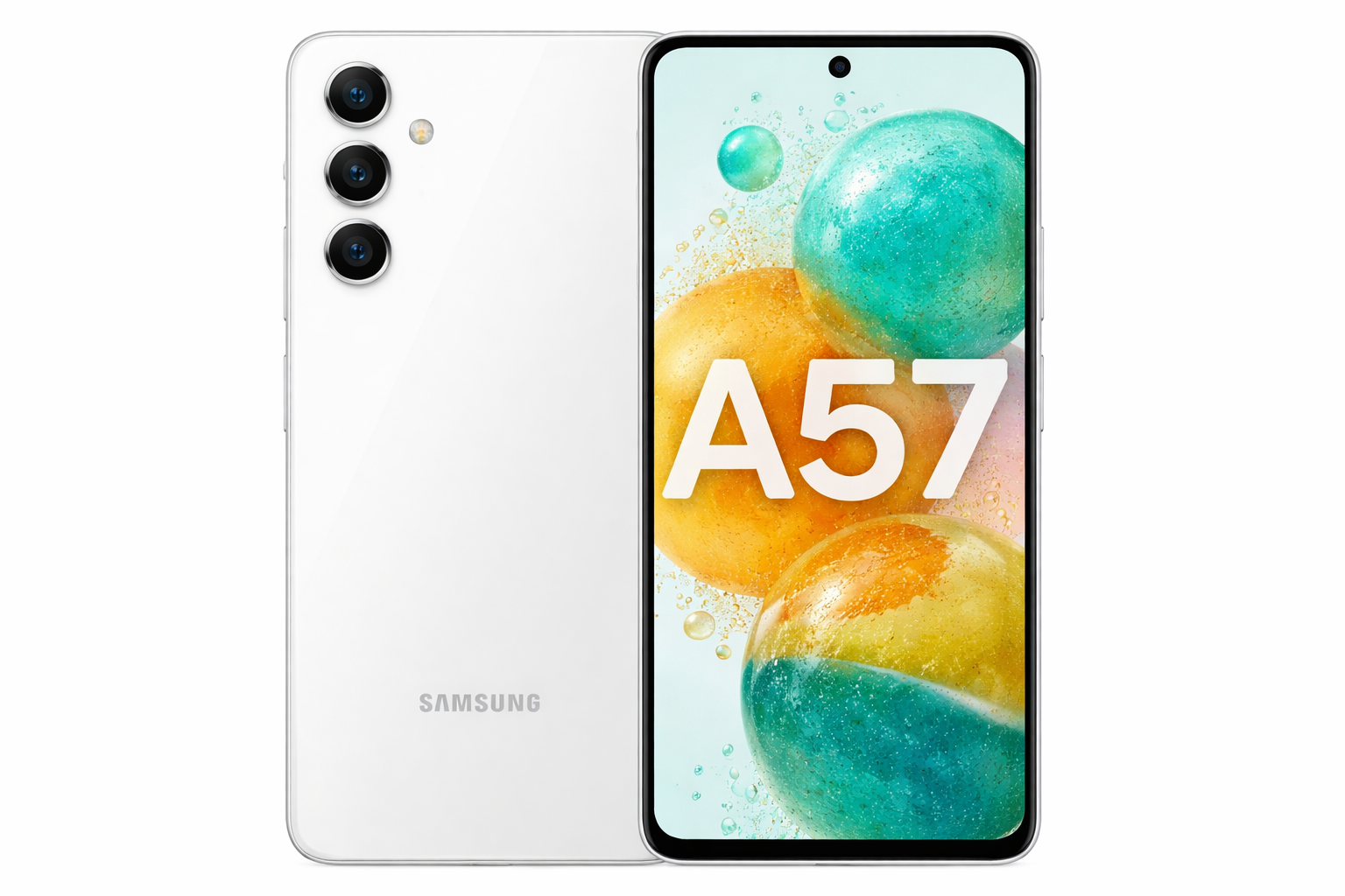 Brand New Sealed Samsung Galaxy A57 5G 128GB/256GB + 8GB - Grey & White