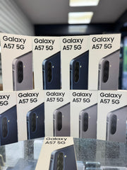 Brand New Sealed Samsung Galaxy A57 5G 128GB/256GB + 8GB - Grey & White
