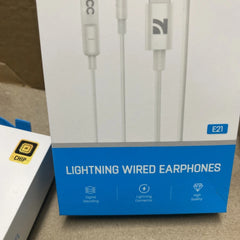 Ncc Wired Headphones for Iphone [high quality) Lightning Headphones Earphones