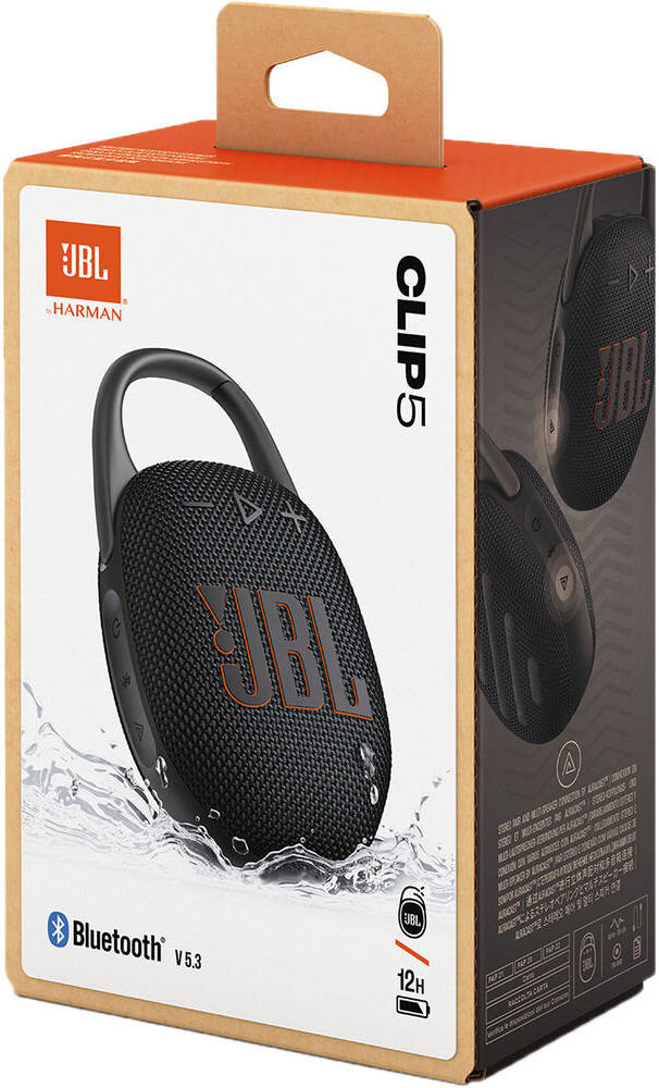 JBL Clip 5 Portable Bluetooth Speaker IP67 12H Battery