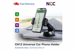 NCC CH12 Universal Mobile Phone Holder Dashboard Mount Fast Ship