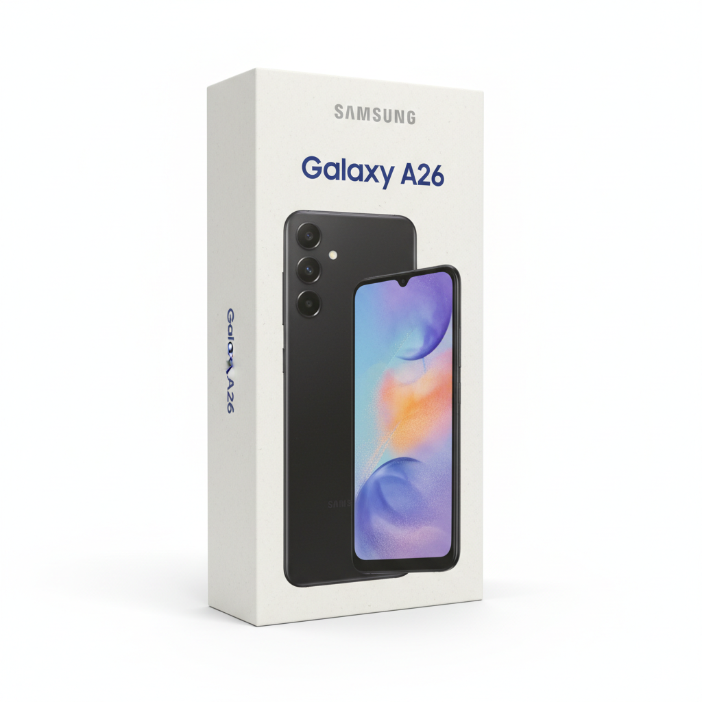 Samsung Galaxy A26 5G 128GB 6GB Ram Unlocked Smartphone Brand New Sealed